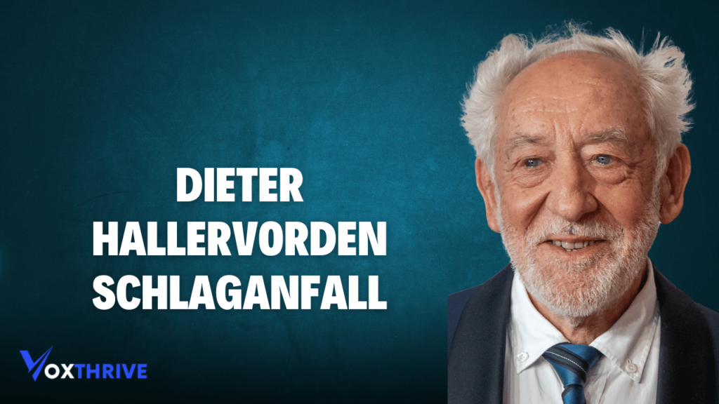 Dieter Hallervorden Schlaganfall